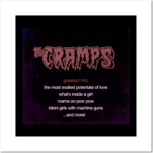 Raw And Wild The Cramps Garage Punk Shirt Posters and Art